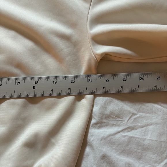 Alo Yoga Prizewinner Cropped Bomber Jacket | Bone Ivory | Size L - Picture 13 of 15